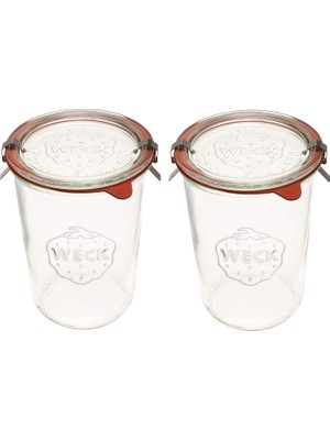 Prime Weck Klasik Konserve Kavanozları, 750ML, 2'li Paket