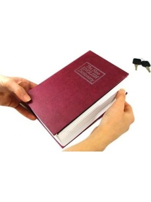 Prime Hediyelik Kitap Şeklinde Gizli Kasa