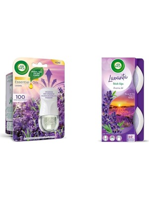 Prime Air Wick Lavanta Esintisi Kombo (Elektrikli + 2 Jel)