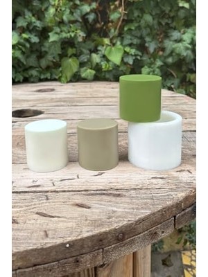 Prime Silindir 3D Mum Kalıbı 6X6X6 (Silikon) 1 Adet