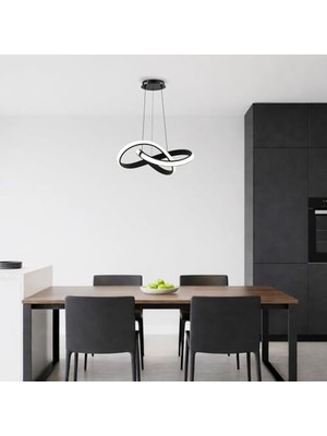Prime Atuna 60'lık Ledli Avize 90W 3000K-6000K