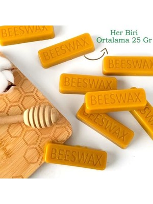 Prime Besswax Mini Külçe 250GR Filtre Edilmiş Doğal Saf