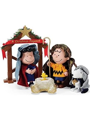 Prime Department 56 Peanuts By Possible Dreams Töreni Figür Seti, 18 Cm, Çok Renkli