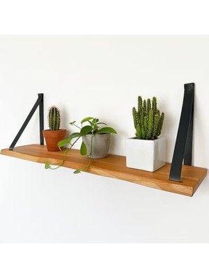 Prime Duvar Rafı, Dekoratif Duvar Rafı, Masif Kayın Modern Duvar Rafı - 69 cm