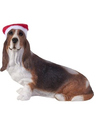 Prime Basset Hound Christmas Tree Ornament