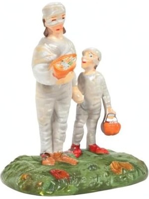 Prime Department 56 Snow Village Bayramı Aksesuarları Anne Ikramları Heykelcik, 10 Cm, Çok Renkli