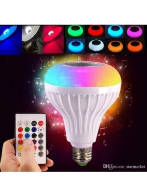 Prime Bluetoothlu LED Ampul Hoparlör Mp3çalar Renkli LED Disko Ampul