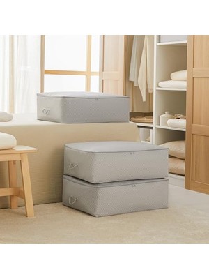 Prime 3'lü Büyük Boy Gri Altı Hurç Set 62 x 46 x 22 cm