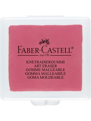 Faber-Castell Hamur Silgi 1 Adet Kırmızı Renkli Araç Gereçler İçin Uygun