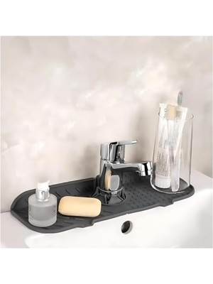 Prime Su Tutucu Musluk Matı - Mutfak ve Banyo Için Koruyucu Musluk ve Lavabo Altı Mat