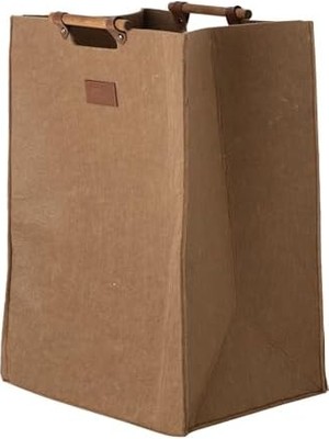 Prime Dodie Keçe Çamaşır Sepeti Koyu Bej 29.5X37.5X52.5