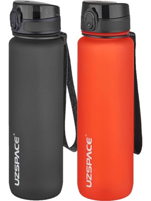 Prime 2'li Tritan Matara Seti 1000 ml Büyük Boy 14 Farklı Renk Seçeneği