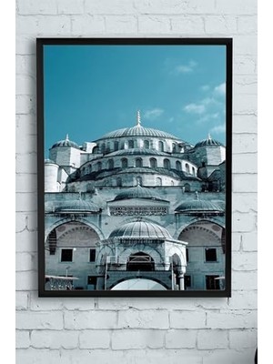 Prime (PSTER13417) Ahmet Camii Çerçeveli Tablo (21X30CM)