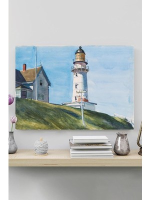 Prime (PSTER20115) Light At Two Light - Edward Hopper Sanatsal Poster 60 x 90