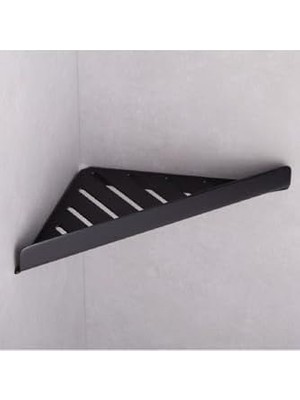 Prime Duş Raf Sistemi Siyah Renk 53X211X211 mm