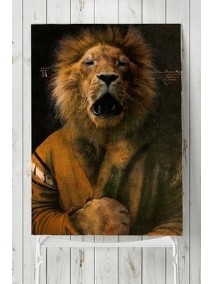 Prime (PSTER2528) Aslan Kral Sanatsal Poster (90X130CM)