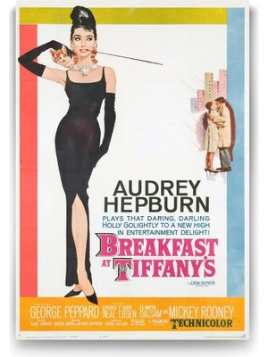 Prime Audrey Hepburn - Breakfast Tablosu - 40X60CM