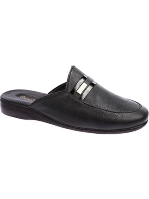 Pierre Cardin Erkek Casual Terlik Suni Deri Siyah 20Y Günlük Kullanım İçin Rahat Tasarım 0291-3309