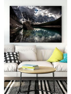 Prime (PSTER15773) Göl Manzara Kanvas Tablo 50 x 70