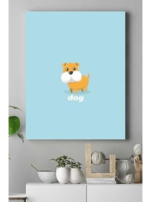 Prime (PSTER16747) Küçük Köpek Çocuk Odası Kanvas Tablo 21 x 30