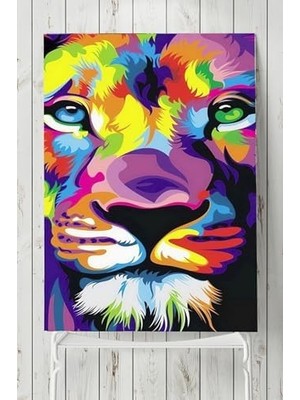 Prime (PSTER2539) Aslan Motivasyon Poster (50X70 Cm)