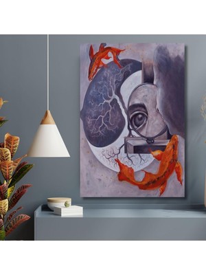 Prime Tekli Dikey Kanvas Duvar Tablosu Pablo Picasso Hayat “la Vıe”, 40 x 60