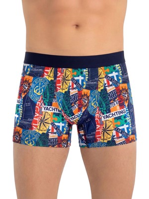 Just Inner Erkek Pamuklu Boxer Dijital Baskı Ekstra Konforlu Kalıp (138000)