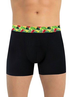 Just Inner Erkek Modal Boxer Meyve Desenli Konfor Odaklı Tasarım (135000)