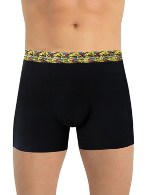 Just Inner Erkek Modal Boxer Meyve Desenli Konfor Odaklı Tasarım (135000)