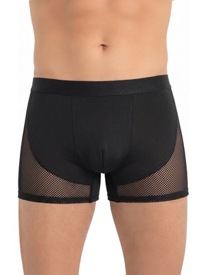 Just Inner Erkek Modal Boxer Fileli Terletmez Doğal Yapı (135010)