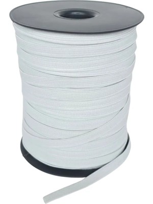 Sıhhat Dardokuma 1 cm 50 Metre Beyaz  Don Lastik - Paça Lastik , Bebe Lastik, Alez Lastik , Dokuma Lastik ,Çok Amaçlı Lastik