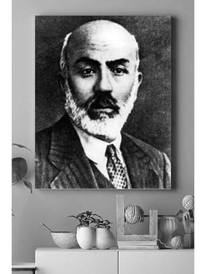 Prime (PSTER16977) Mehmet Akif Ersoy Kanvas Tablo 40 x 60