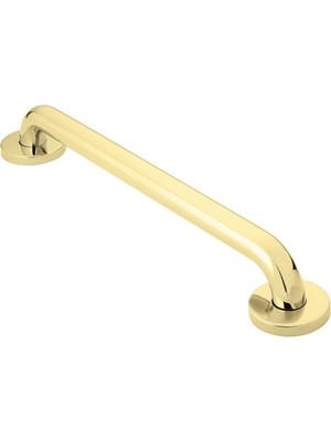 Prime R8724PB Ev Bakım Banyo Güvenliği 60 cm Gizli Vidalarla Tutuş Çubuğu, Cilalı Pirinç
