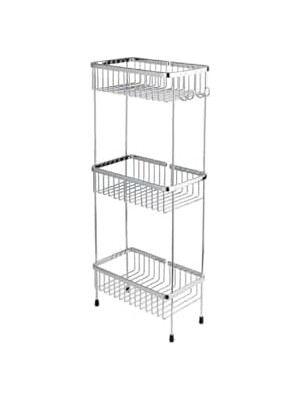 Prime Duş Raf Sistemi Krom Renk 647X150X273 mm