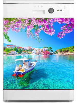 Vuralsin38 Bulaşık Makinesi Kaplama Beyaz Eşya Kaplama Assos Yunanistan
