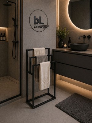Metal Havluluk ve Seccadelik Standı Dekoratif Organizer