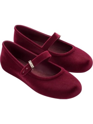 Melissa Soft Ballerina Velvet Iı Ad Kız Çocuk Ayakkabı