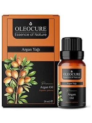 Vuralsin38 Oleocure Argan Sabit Yağı 20 ml (Argania SPINOSA)%100 Saf