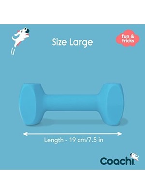Of Animals Coachi Antrenman Dambılı, Yüzer, Uzun Mesafeli Atma, Klasik Ithalat Oyuncağı, Gundog ve Köpek Eğitimi, Köpek Aksesuarı, Süper Sağlam ve Güçlü, Büyük Köpekler ve Yavrular Için Uygun