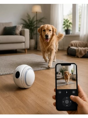 Asil Sepet Asiltech Yapay Zekalı Akıllı Takip Kamerası Wifi Bebek ve Evcil Hayvan Izleme