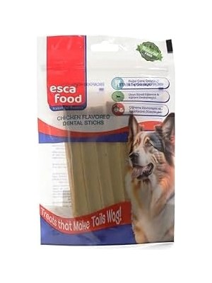 Esca Dental Çubuk Tavuk Eti Aromalı 100 Gram Köpek Ödül Maması