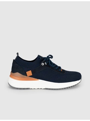 Cabani Erkek Triko Detaylı Kışlık Sneaker