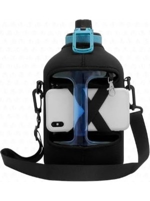 Prime Winta Motivasyonlu Sporcu Su Matarası 2,2 Lt - Mavi