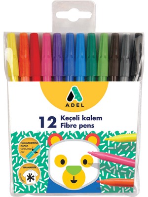 Adel Bls Keçeli Kalem, 12 R. Yl