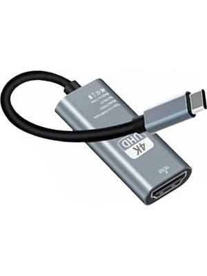Vuralsin38 Type-C To HDMI Çevirici, USB C To HDMI Adaptör, Uyumlu