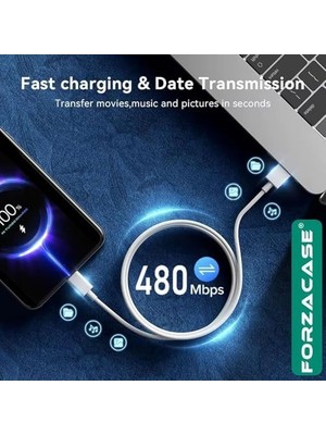 Vuralsin38 120W USB Turbo Şarj Başlık Salise Göstergeli Hızlı Şarj Adaptörü, Saniye Göstergeli,duvar Tipi WPLUS120W