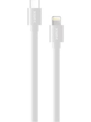 Vuralsin38 20W Soft Kablo Usb-C/lightning Şarj ve Data Kablosu Beyaz Sc-11