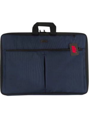 Stilo Kumaş Körüklü Proje Çantası (35X50) Lacivert