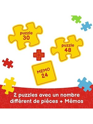 Vuralsin38 2, A Mysterious Land 2 In 1 Puzzle (30+48 Parça)