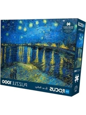 Die Grup 1000 Parça Puzzle - Ren Nehri’nde Yıldızlı Bir Gece (Starry Night Over The Rhone) - Vincent Van Gogh